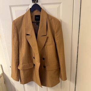 Smythe double breasted blazer size Large. NWT